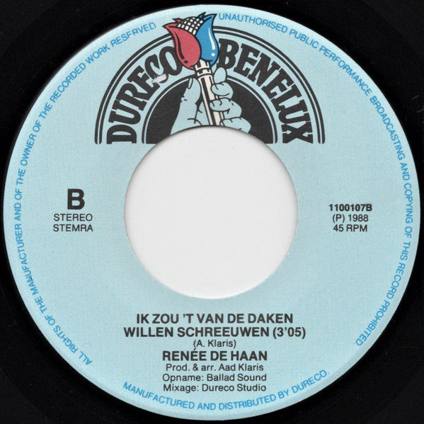 Renée de Haan : Mannen (7", Single)