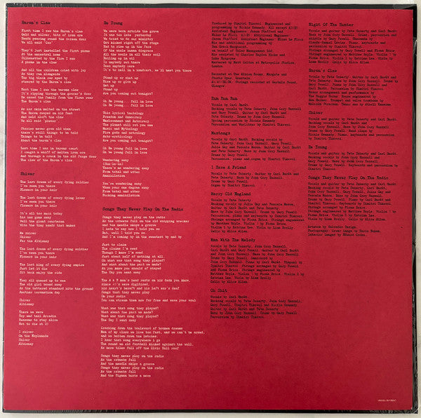 The Libertines : All Quiet On The Eastern Esplanade (LP, Album)