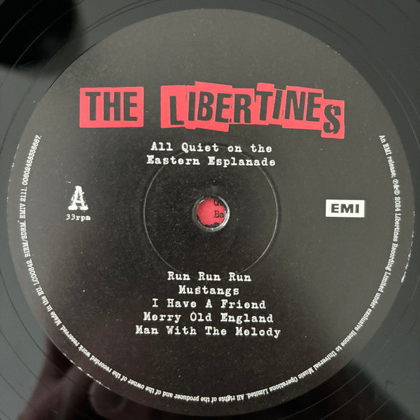 The Libertines : All Quiet On The Eastern Esplanade (LP, Album)