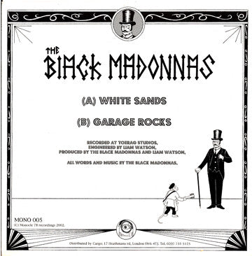 The Black Madonnas : White Sands (7")