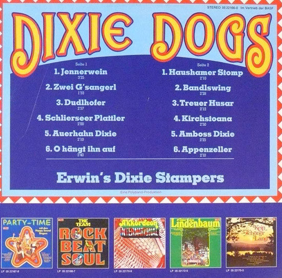 Erwin's Dixie Stampers : Dixie Dogs (LP, Album)