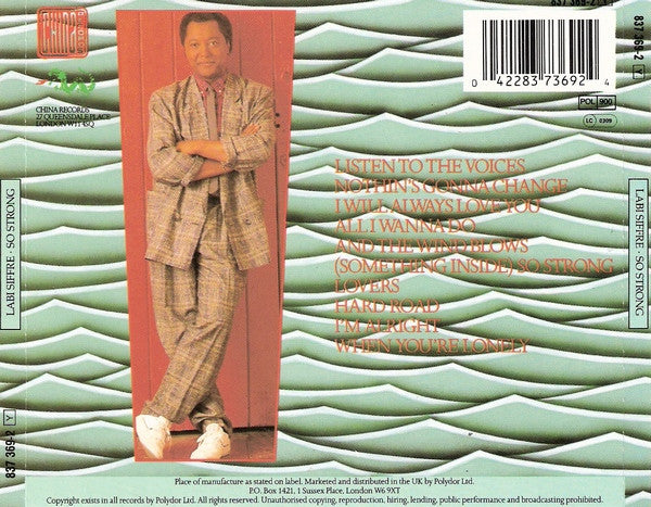 Labi Siffre : So Strong (CD, Album)