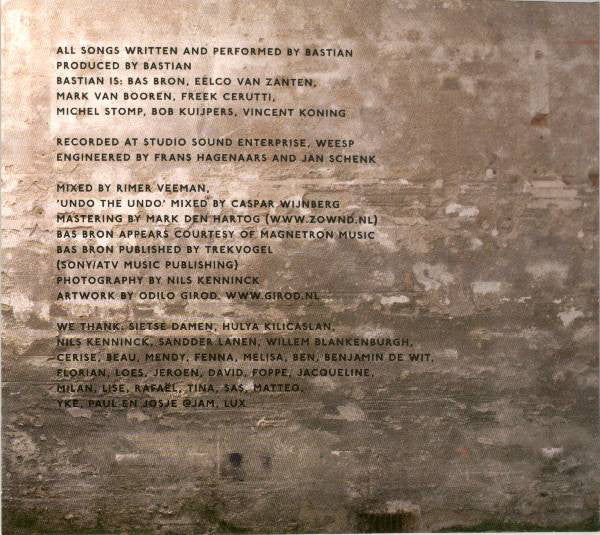 Bastian (8) : There's No Such Place (CD, Album)