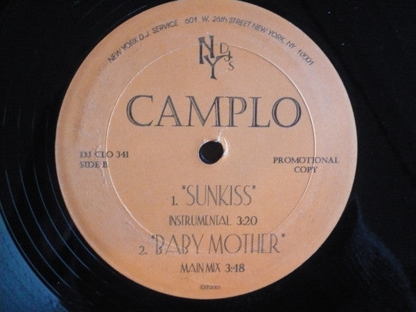 Camp Lo : Sunkiss / Baby Mother (12", Promo)