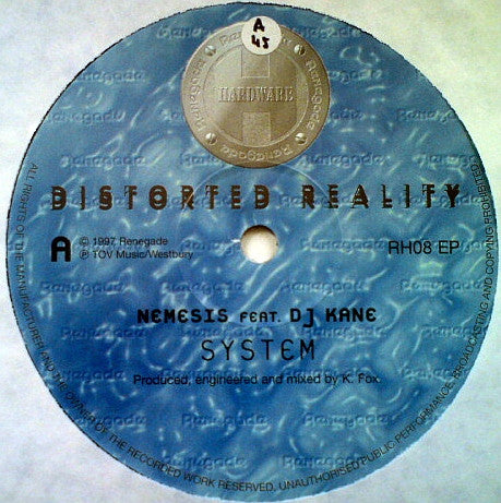 Various : Distorted Reality  (2x12", EP)