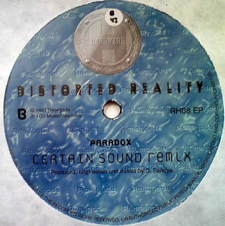 Various : Distorted Reality  (2x12", EP)