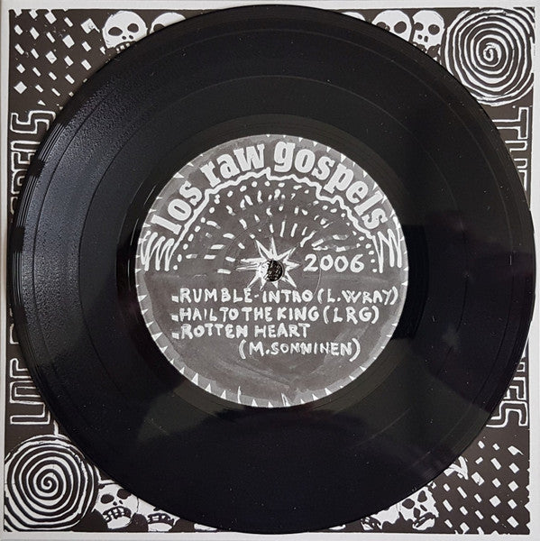 The Plutones / Los Raw Gospels : The Plutones / Los Raw Gospels (7", EP, Ltd)