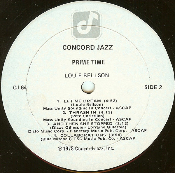 Louis Bellson : Prime Time (LP, Album)