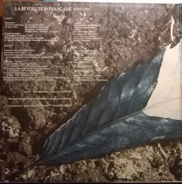 Various : La Révolution Française 1789 - 1794 (2xLP, Album)