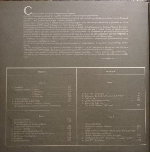 Various : La Révolution Française 1789 - 1794 (2xLP, Album)