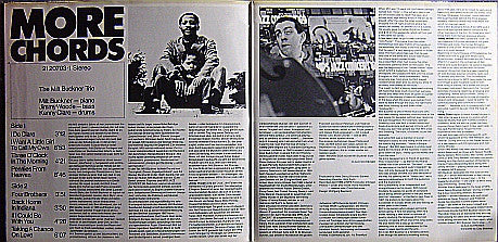 Milt Buckner : More Chords (LP, Album, RE)