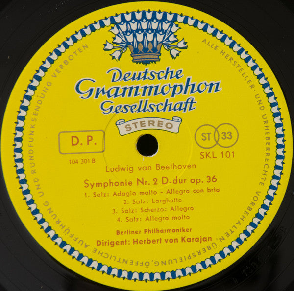 Ludwig van Beethoven, Herbert von Karajan, Berliner Philharmoniker : 9 Symphonien (Box, RE + 8xLP)