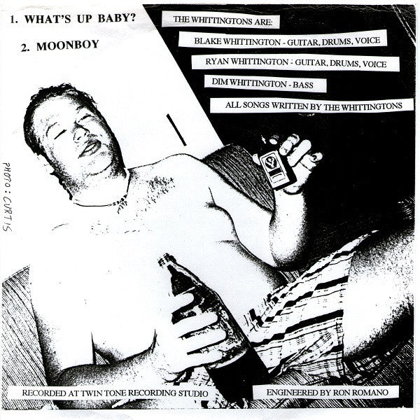 The Whittingtons : What's Up Baby? / Moonboy (7", S/Sided)