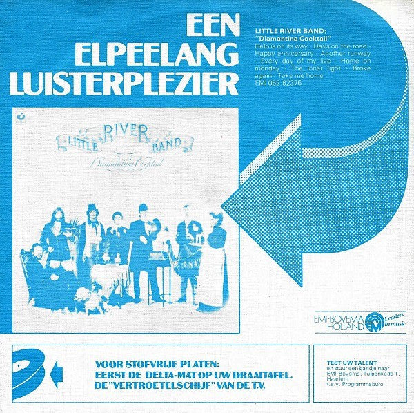 Little River Band : Happy Anniversary / Sweet Old Fashioned Man (7", Single)