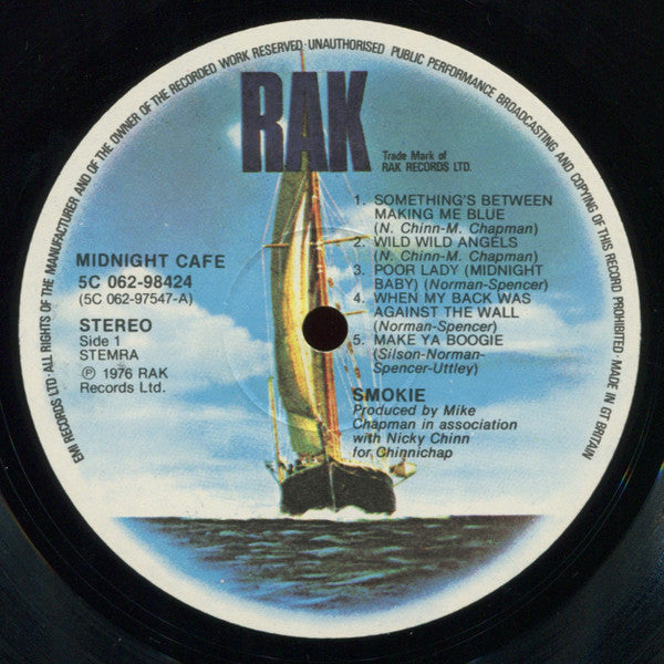 Smokie : Midnight Café (LP, Album)