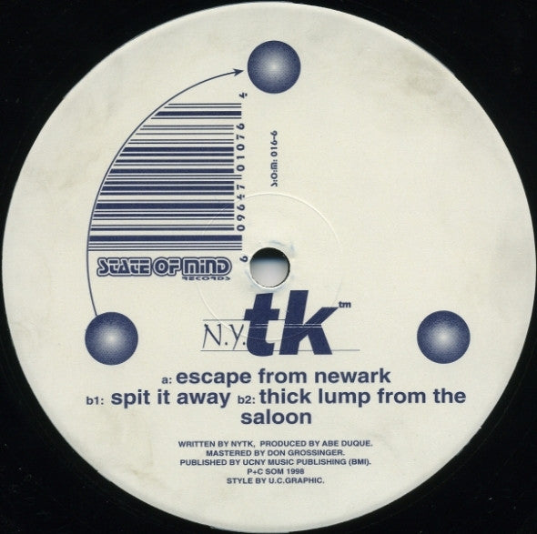 N.Y. TK : Escape From Newark (12")