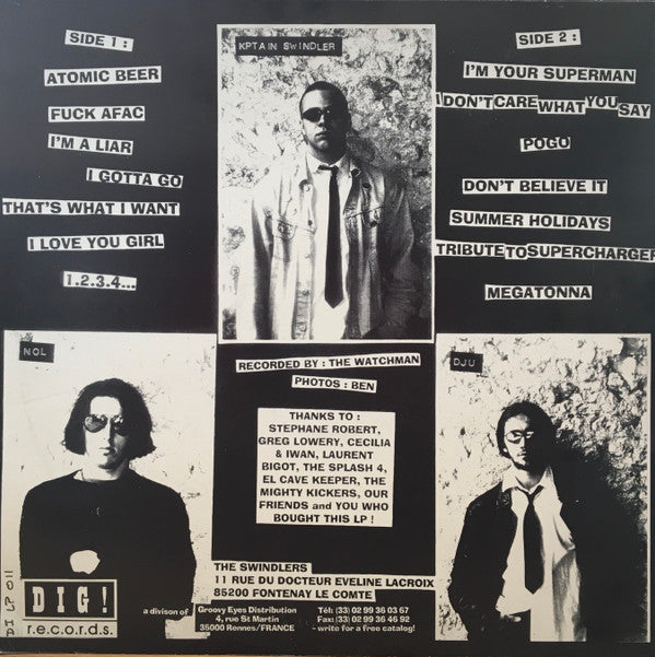 The Swindlers (2) : First Issue (LP, Album)