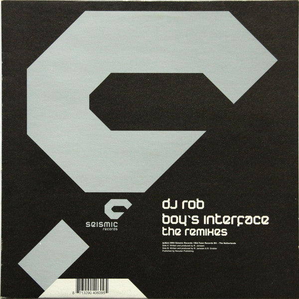 DJ Rob : Boy's Interface (The Remixes) (12")