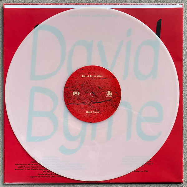 David Byrne / Paramore : Hard Times / Burning Down The House (12", RSD, Single, Ltd, Whi)