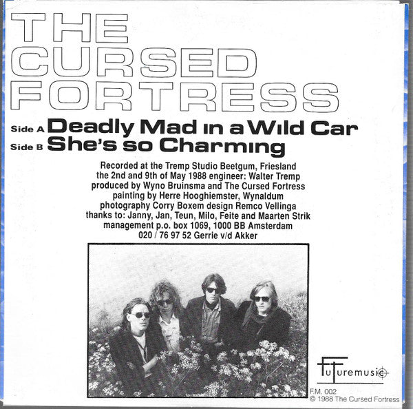 Cursed Fortress : Deadly Mad In A Wild Car (7", Single)