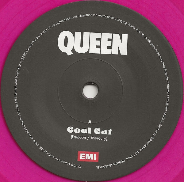 Queen : Cool Cat (7", RSD, Single, Ltd, Pin)