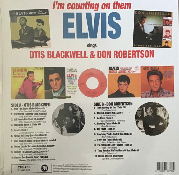 Elvis* : I'm Counting On Them (LP, RSD, Comp, Dlx, Blu)