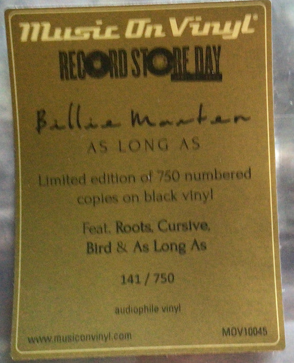 Billie Marten : As Long As (10", EP, RSD, Ltd, RE)