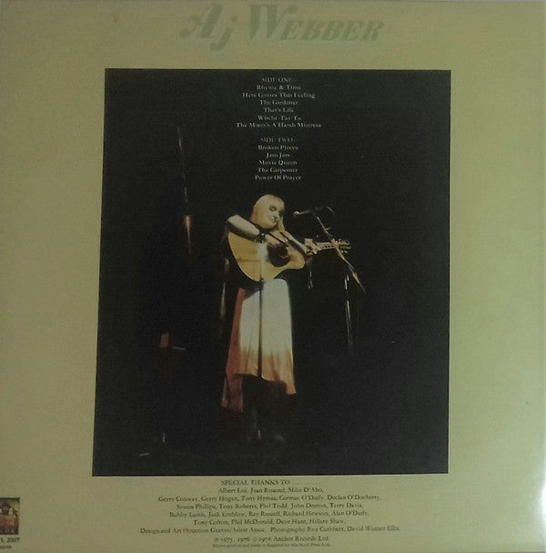 Aj Webber : Aj Webber (LP, Album)