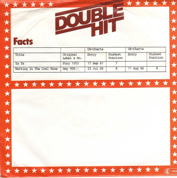 Lee Dorsey : Ya Ya / Working In The Coal Mine (7", Single)