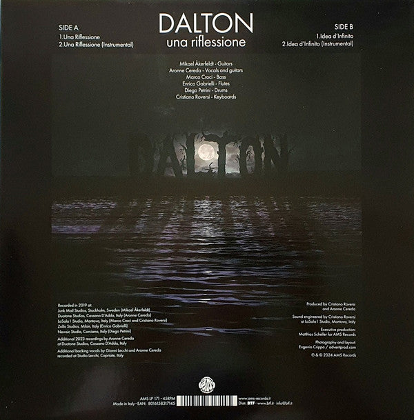 Dalton (3) : Una Riflessione (12", RSD, Single, Ora)