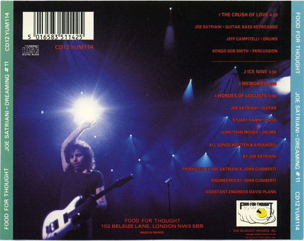 Joe Satriani : Dreaming #11 (CD, EP)