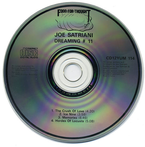 Joe Satriani : Dreaming #11 (CD, EP)