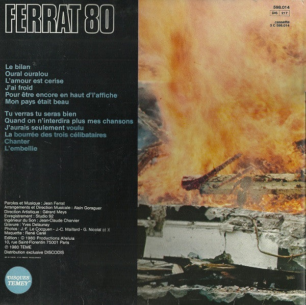 Ferrat* : Ferrat 80 (LP, Album)