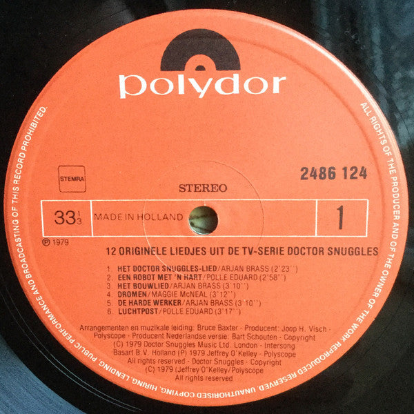 Ken Leray : 12 Originele Liedjes Uit De TV-Serie Doctor Snuggles (LP, Album)