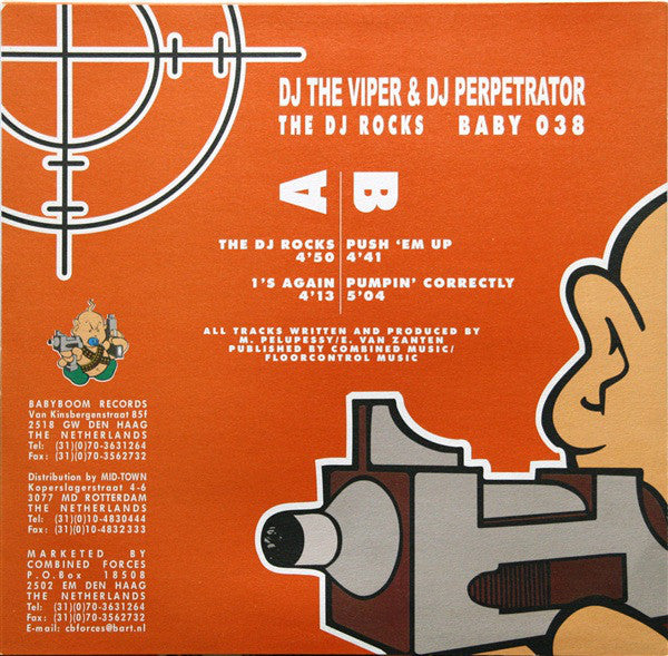DJ The Viper* & DJ Perpetrator : The DJ Rocks (12")