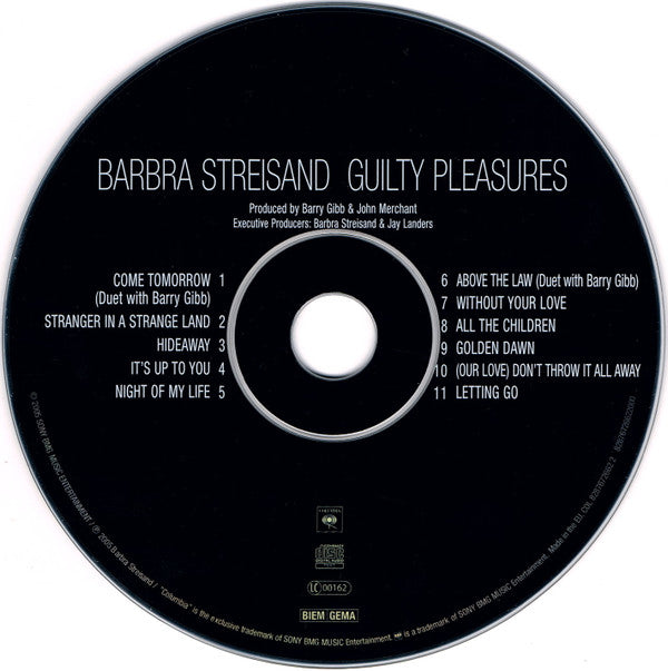 Barbra Streisand : Guilty Pleasures (CD, Album)