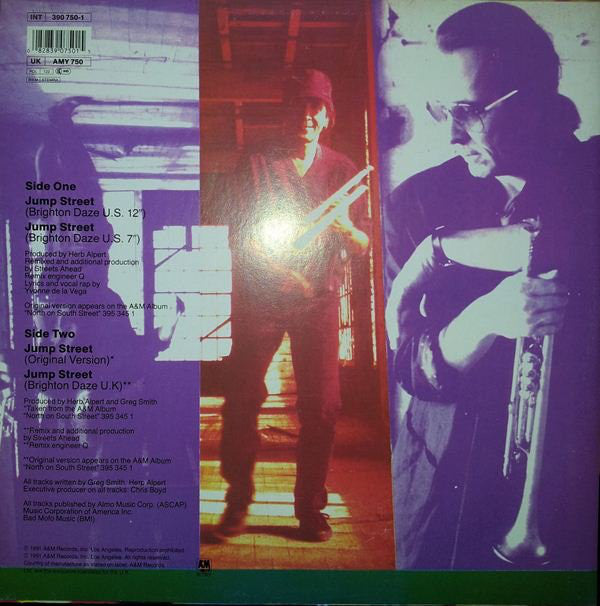 Herb Alpert Featuring Yvonne De La Vega : Jump Street (12", Maxi)