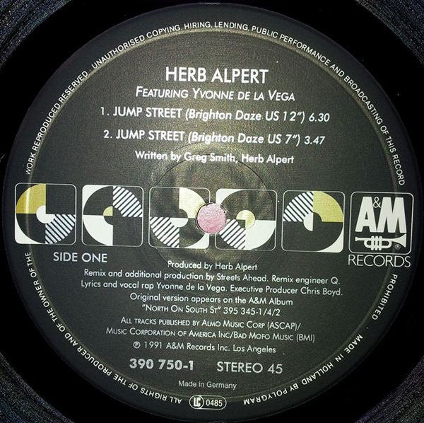 Herb Alpert Featuring Yvonne De La Vega : Jump Street (12", Maxi)