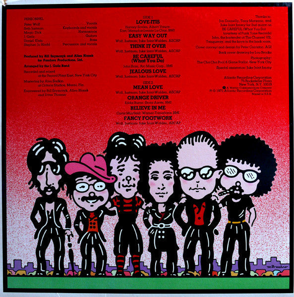 The J. Geils Band : Hotline (LP, Album)