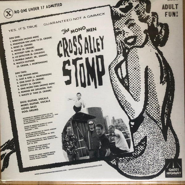 The Mono Men : Cross Alley Stomp (LP)
