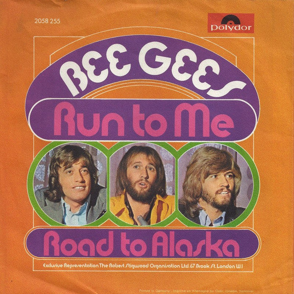 Bee Gees : Run To Me (7", Single)