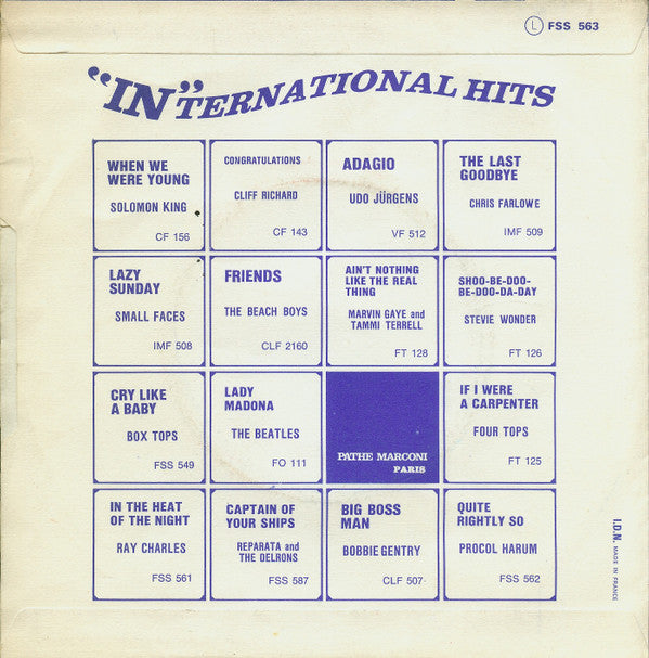 John Rowles : If I Only Had Time (7", Single, 2nd)