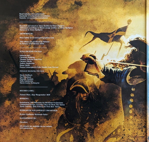 Sabaton : Carolus Rex (LP, Album, RE, RP, Swe)