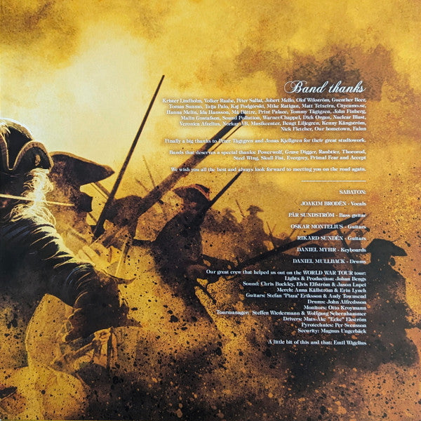 Sabaton : Carolus Rex (LP, Album, RE, RP, Swe)