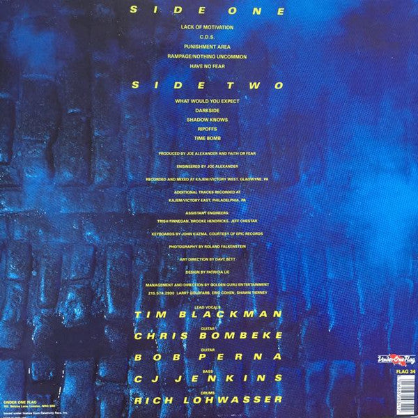 Faith Or Fear : Punishment Area (LP, Album)