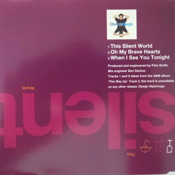 Chris de Burgh : This Silent World (CD, Single)