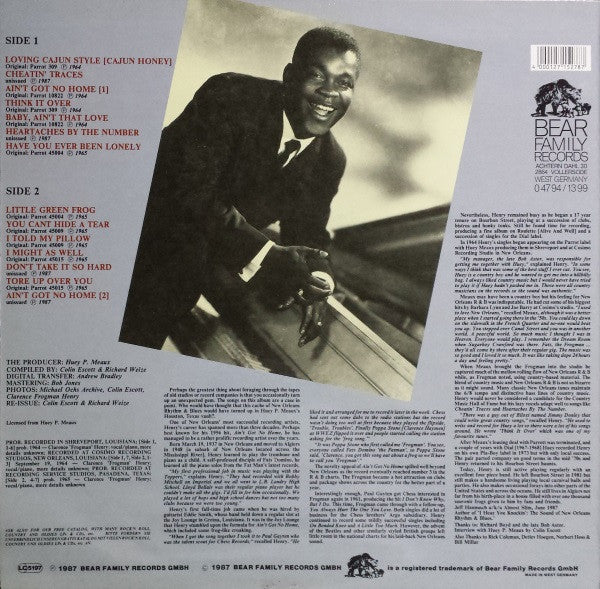 Clarence "Frogman" Henry : Little Green Frog (LP, Comp)