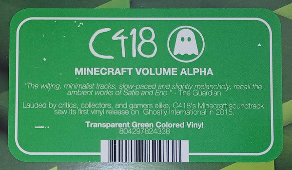 C418 : Minecraft Volume Alpha (LP, Album, RP, Gre)