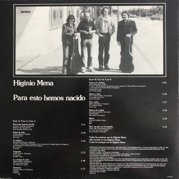 Higinio Mena : Para Esto Hemos Nacido (LP, Album)