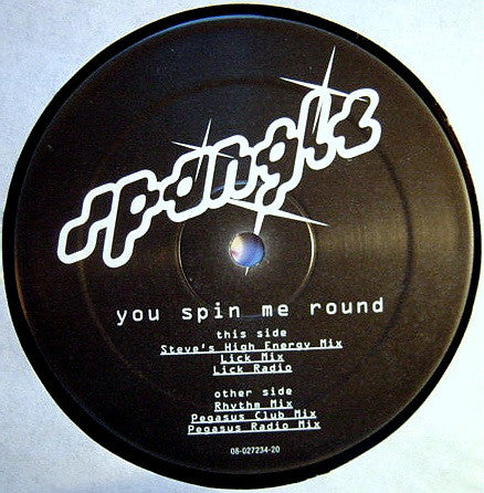 Spangle : You Spin Me Round (12")